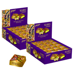 GOPLANA - Pack 2 Cajas Bombones Chocolate 1 Kg Pistacho