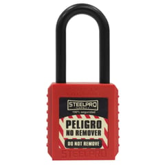 STEELPRO - Candado Dielectrico Rojo