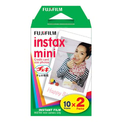 FUJIFILM - 20 PELÍCULAS INSTAX MINI INSTANT COLOR FILM