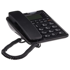 GENERICO - Telefono Fijo Uniden Negro CE6409 Con Visor