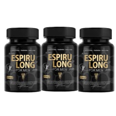 GENERICO - Pack 3 Espirulong / Agranda tu PN / 90 capsulas / Precio lanzamiento