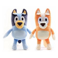 TIOZONEY - Dos Peluche Bluey Y Bingo 28cm Juguete