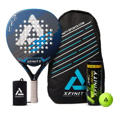 XFINITY - PACK PADEL PALA NOVA - MOCHILA- MUÑQUERA - TARRO