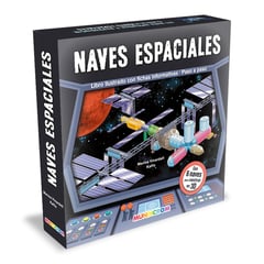 MUNDICROM - NAVES ESPACIALES... KIT DE CONSTRUCCIÓN + LIBRO