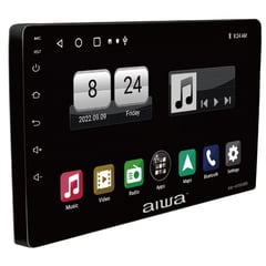 AIWA - Radio Auto 2 Din Android Touch Hd De 10'' Aw-a1000bs