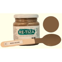 RETIZA - Pintura Tizada/Vintage BEIGE OSCURO 250 grs. base agua mate