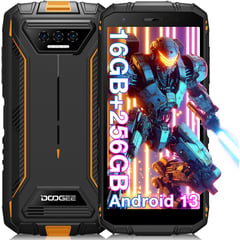 DOOGEE - Celular S41 MAX 16GB+256GB-Naranja