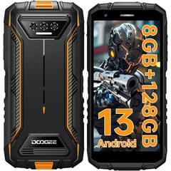 DOOGEE - Celular S41 PLUS 8GB+128GB-Naranja