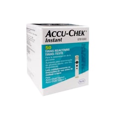 ACCU CHEK - 50 Tiras/ cintas Reactivas Instant