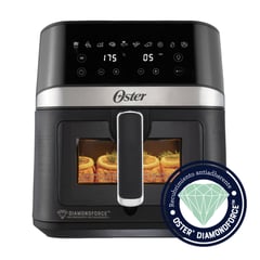 OSTER - Freidora de Aire Digital 6L 10 Programas CKSTAF60WDDF