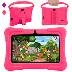 VEIDOO - Tableta Ninos 32GB 7 IPS Control parental Rosa-