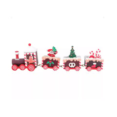 SUI GENERIS - Tren Madera Hogar Navidad Regalo Tren Para Mesa Decoración