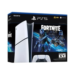 SONY - Consola PlayStation 5 Slim - Fortnite - Edición Digital - Blanca